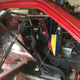 Making sure the seat placement will work with the roll cage.
